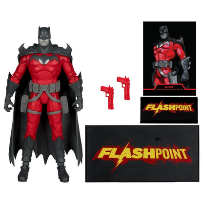 DC Multiverse - Batman Flashpoint/ B & W With Accent (Gold Label) 7 Inch Figure