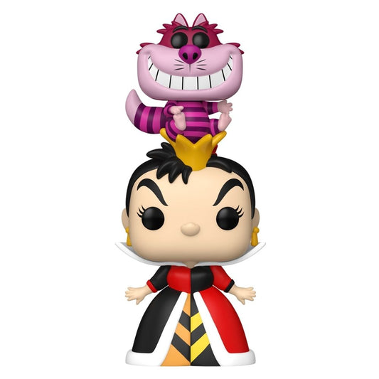 Alice in Wonderland (1951) - Queen of Hearts with Cheshire Cat Pop! Premium Vinyl