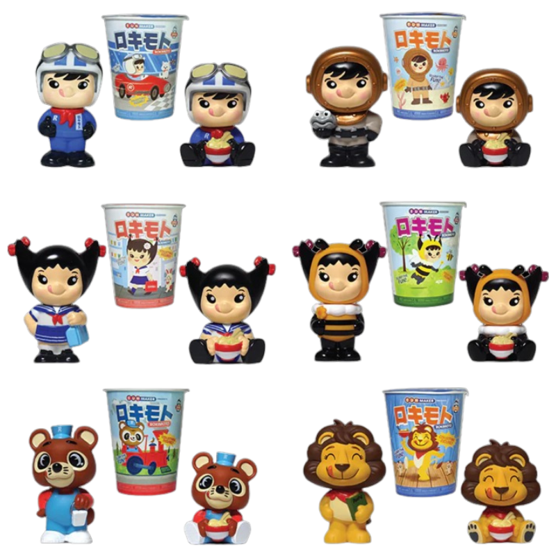 Rokimoto - Original Vinyl Figure Blind Box Wave 2  (1 Unit) - (Make selection in checkout comments)