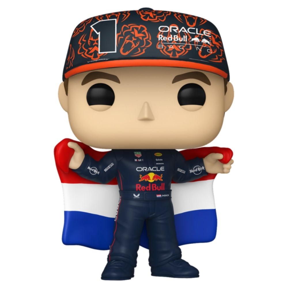 F1: Formula 1 - Max Verstappen with Dutch Flag US Exclusive Pop! Vinyl