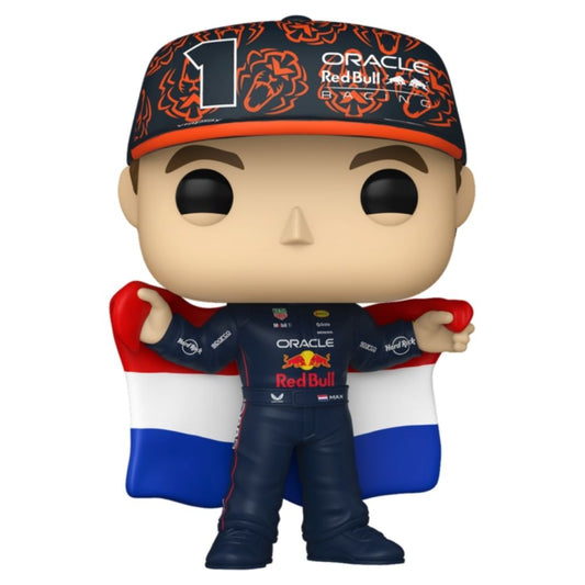 F1: Formula 1 - Max Verstappen with Dutch Flag US Exclusive Pop! Vinyl