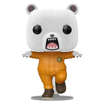 One Piece - Bepo Flocked US Exclusive Pop! Vinyl