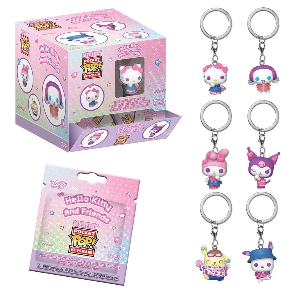 Hello Kitty and Friends - Pop! Keychain Blind Assortment (1 Unit)