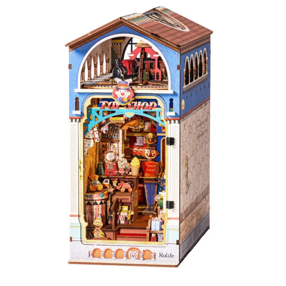 Robotime Diy Bookends Kit Treasure Toy Shop