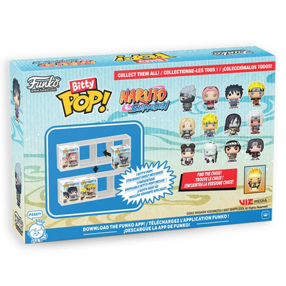Naruto: Shippuden - Kakashi Hatake, Sakura Haruno, Sasuke Uchiha & Naruto Uzumaki Bitty Pop! Vinyl 4 Pack