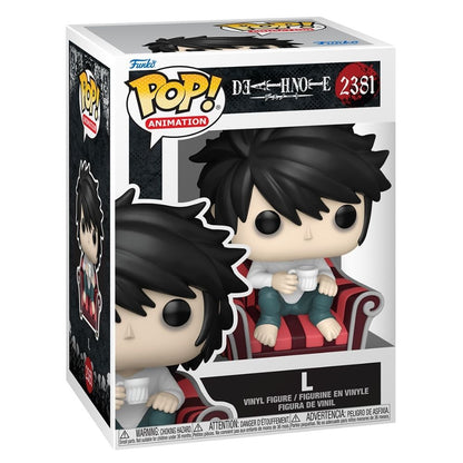 Death Note - L on Chair Pop! Vinyl