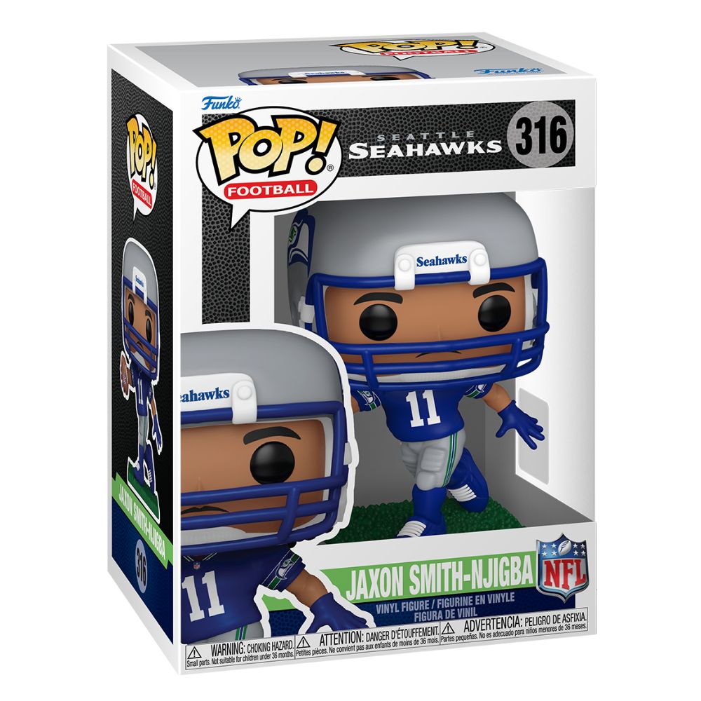 NFL Football: Seahawks - Jaxon Smith-Njigba Pop! Vinylyl