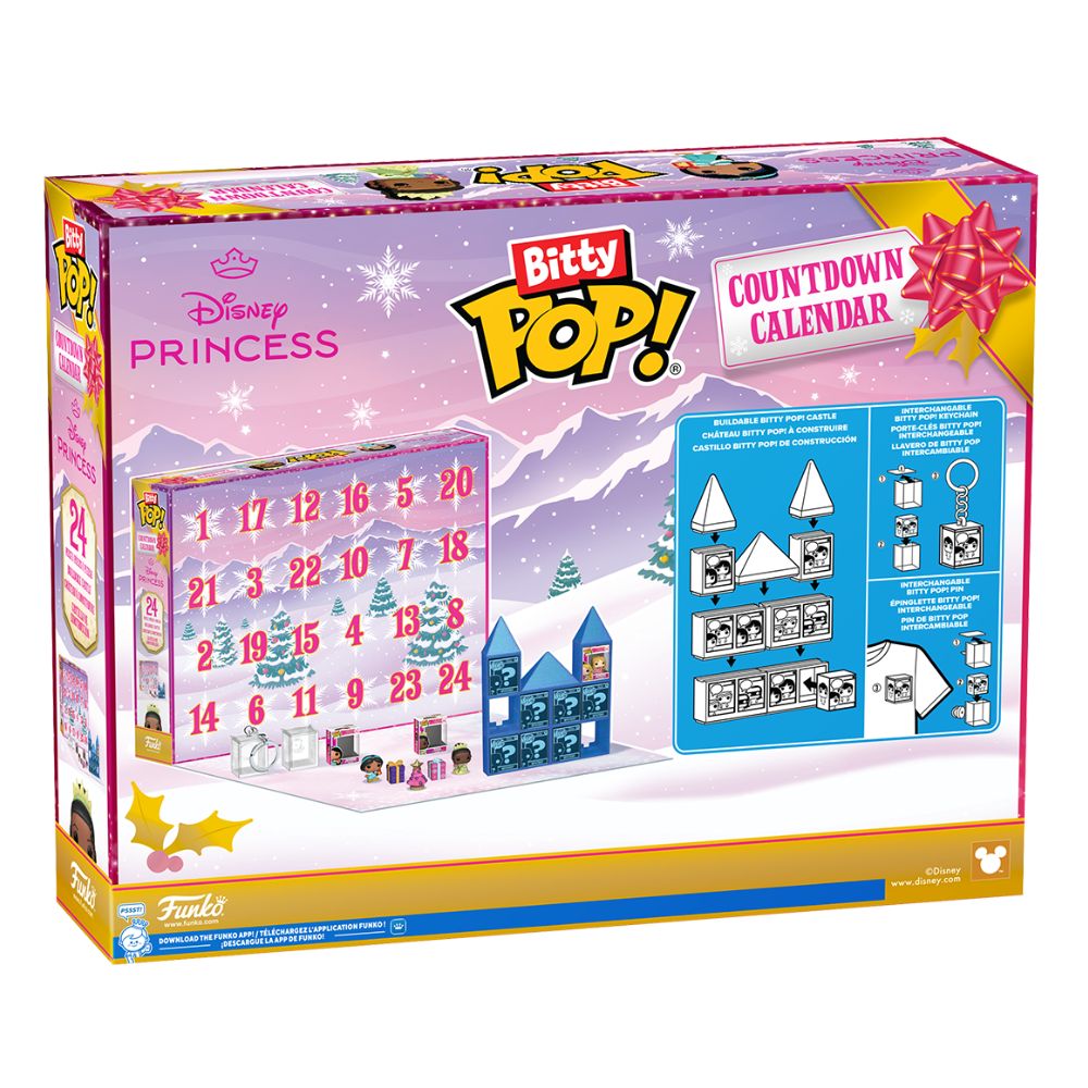 Disney: Princesses - Bitty Pop! Countdown Calendar