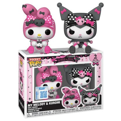 Hello Kitty & Friends - My Melody & Kuromi Pocket Pop! Vinyl 2 Pack
