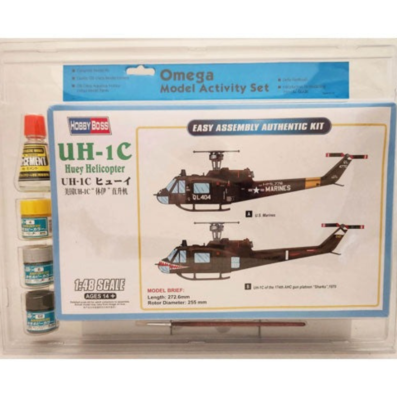 Omega 1/48 UH-1C Huey Helicopter