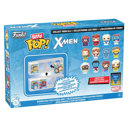 X-Men - Phoenix, Angel, Iceman & Cyclops Bitty Pop! Vinyl 4 Pack