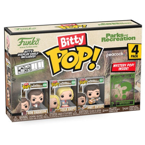 Image of Parks & Recreation - Ron Bitty Pop! 4-Pack