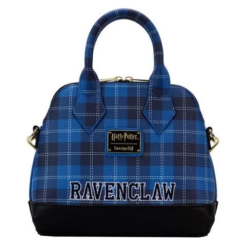 Loungefly - Harry Potter - Ravenclaw Patch Varsity Plaid Crossbody Bag