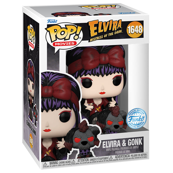 Elvira - Elvira & Gonk (Moonlight) US Exclusive Pop! Vinyl