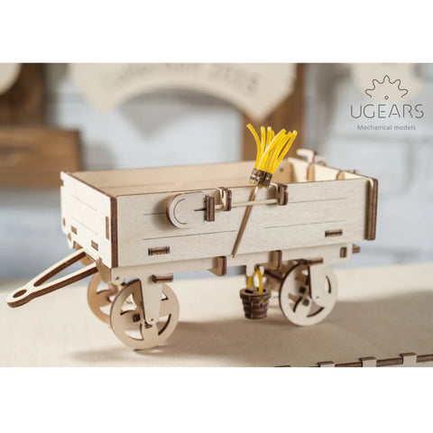 Image of UGears Tractor’s Trailer