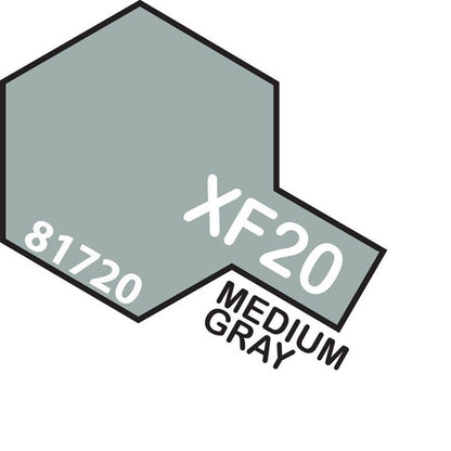 Tamiya Acrylic Mini Xf-20 Medium Grey