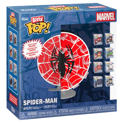 Spider-Man - Spider-Man Web Bitty Pop! Vinyl Display Shelf Bundle
