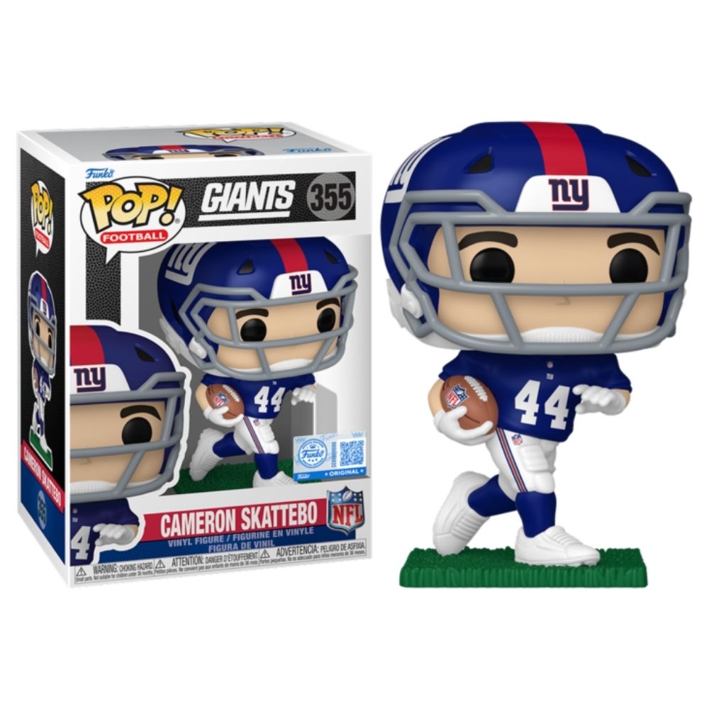 NFL Football - Cameron Skattebo New York Giants US Exclusive Pop! Vinyl