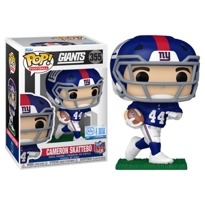 NFL Football - Cameron Skattebo New York Giants US Exclusive Pop! Vinyl