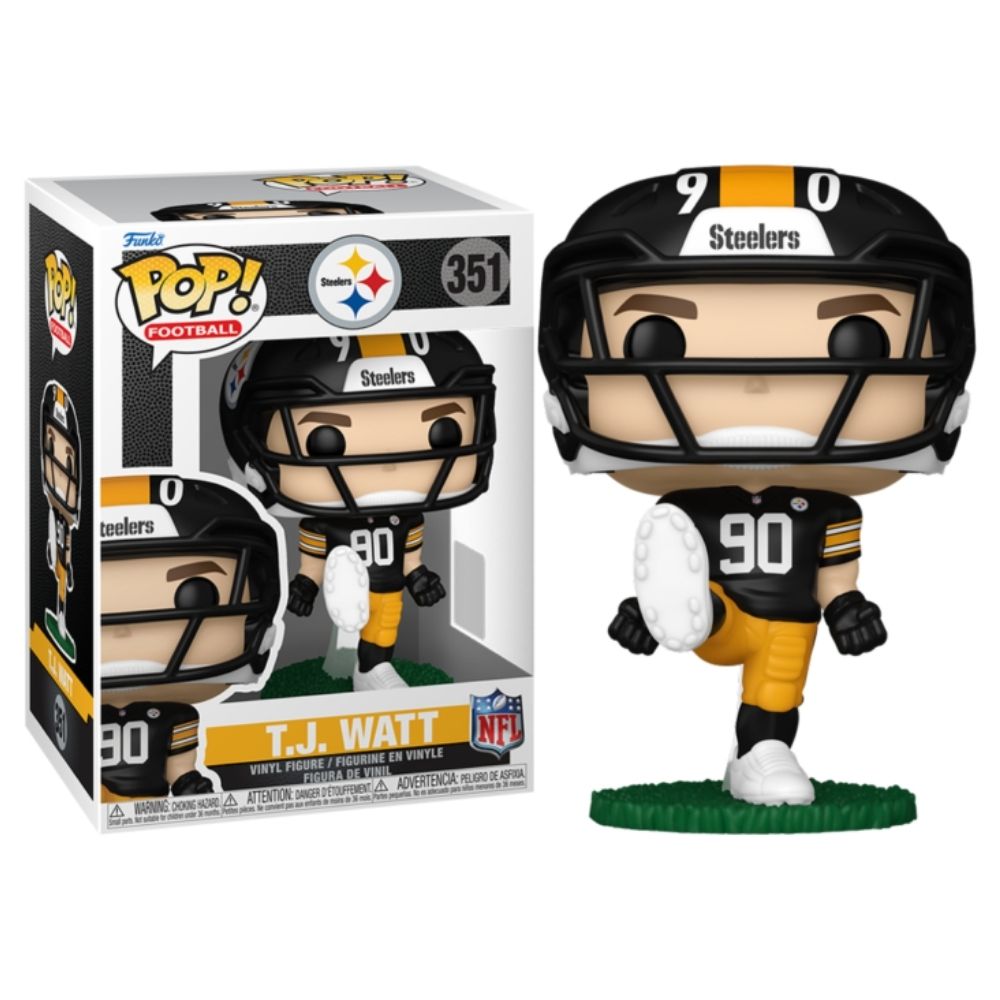 NFL Football - TJ Watt (Punting) Pittsburgh Steelers Pop! Vinyl