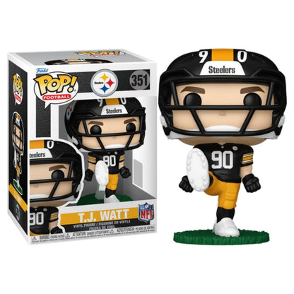NFL Football - TJ Watt (Punting) Pittsburgh Steelers Pop! Vinyl