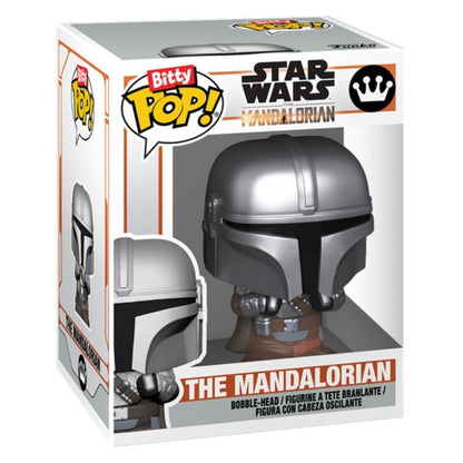Star Wars - The Mandalorian in N1 Starfighter (with Grogu) Bitty Pop! Vinyl Ride