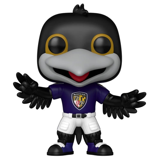 NFL Football: Mascots - Baltimore Ravens Poe Pop! Vinyl