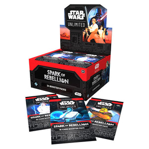 Star Wars Unlimited - Spark of Rebellion Booster Display (24 Boosters)