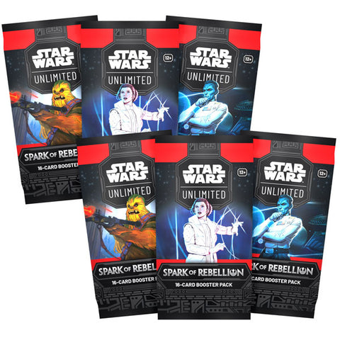Image of Star Wars Unlimited - Spark of Rebellion Booster Display (24 Boosters)