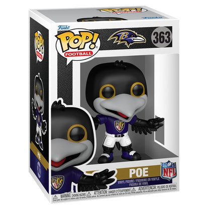 NFL Football: Mascots - Baltimore Ravens Poe Pop! Vinyl