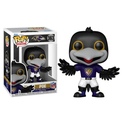 NFL Football: Mascots - Baltimore Ravens Poe Pop! Vinyl