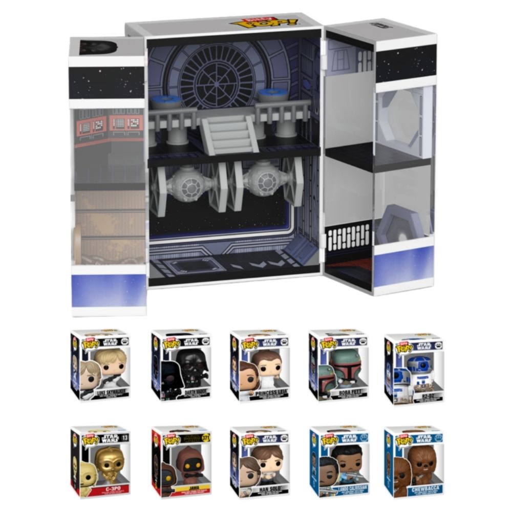 Star Wars - Death Star Bitty Pop! Vinyl Box Playset Bundle