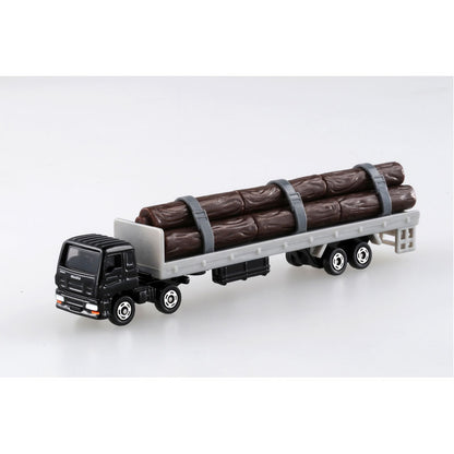 Tomica (Long Type) No. 125 Isuzu Giga Wood Transporter - Scale Diecast Vehicle