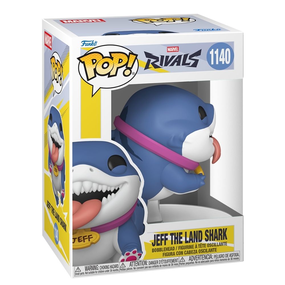 Marvel Rivals - Jeff the Land Shark Pop! Vinyl