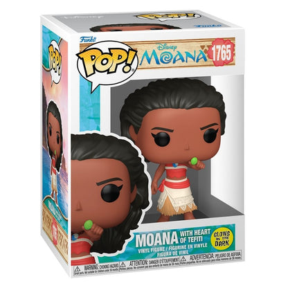 Moana - Moana with Heart of Tefiti Glow in the Dark Pop! Vinyl