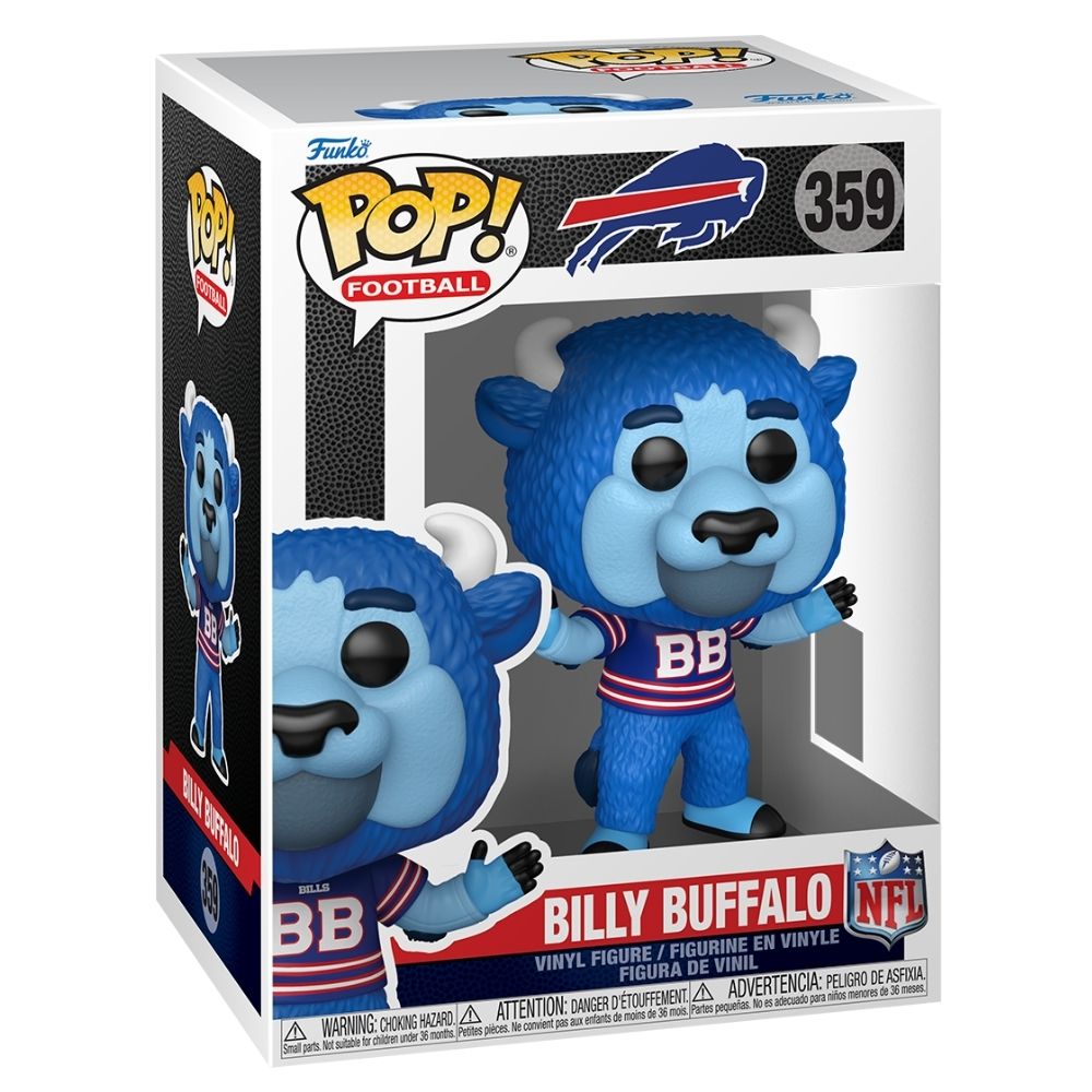 NFL Football: Mascots - Buffalo Bills Billy Buffalo Pop! Vinyl