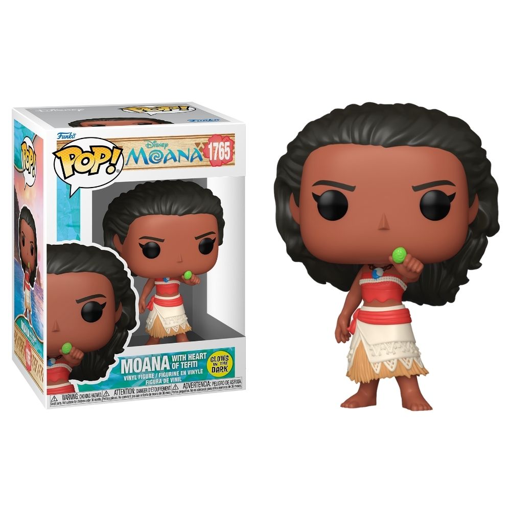 Moana - Moana with Heart of Tefiti Glow in the Dark Pop! Vinyl