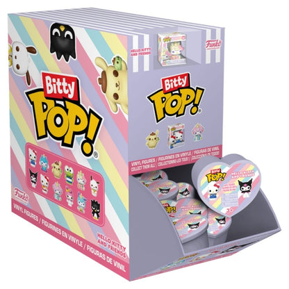 Hello Kitty and Friends - Heart Shaped Capsule Bitty Pop! Vinyl Blind Bag Assortment (1 Unit)