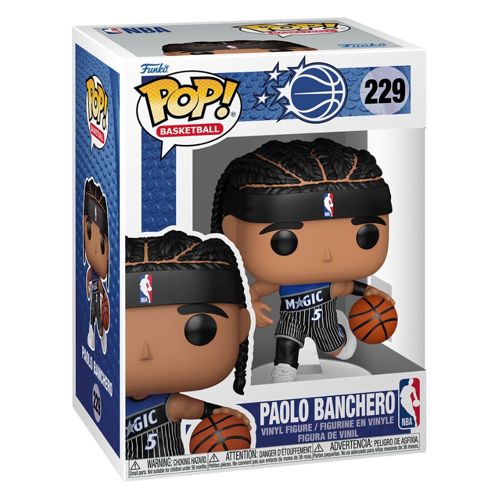NBA Basketball - Paolo Banchero (Icon Edition Jersey) Orlando Magic Pop! Vinyl