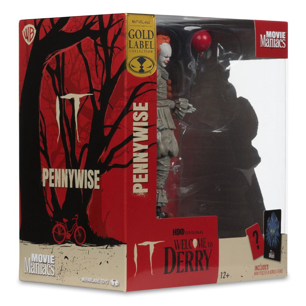 Welcome to Derry - Pennywise 6 Inch Movie Maniacs Figure