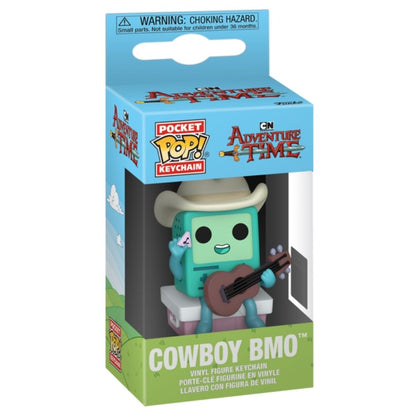 Adventure Time - Cowboy BMO with Guitar Pocket Pop! Keychain