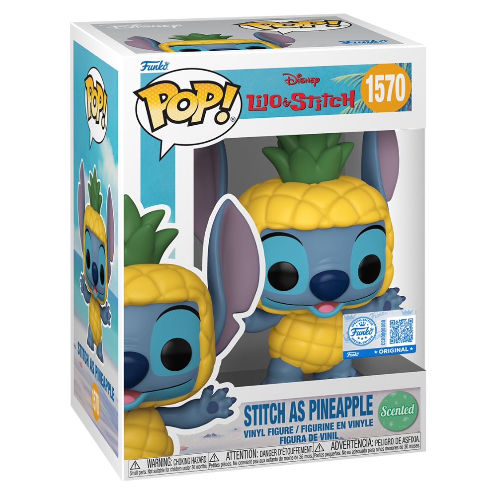 Lilo & Stitch - Stitch as Pineapple Scented US Exclusive Pop! Vinyl