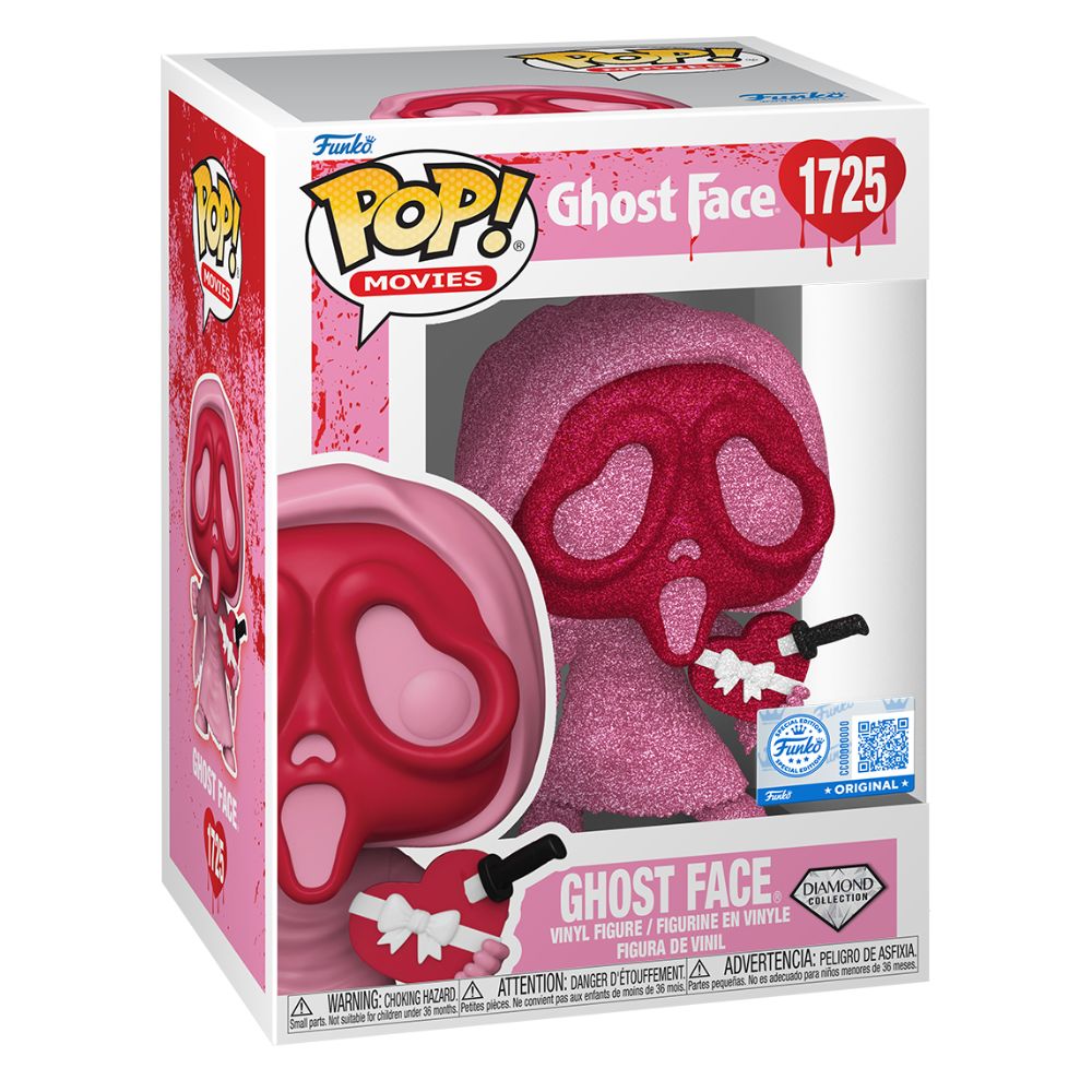 Scream - Ghostface Valentines Diamond Glitter US Exclusive Pop! Vinyl