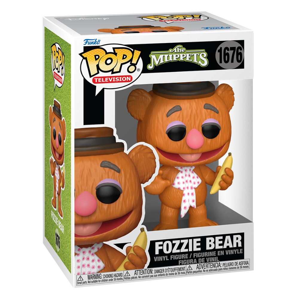 The Muppets - Fozzie Bear with Banana Pop! Vinyl