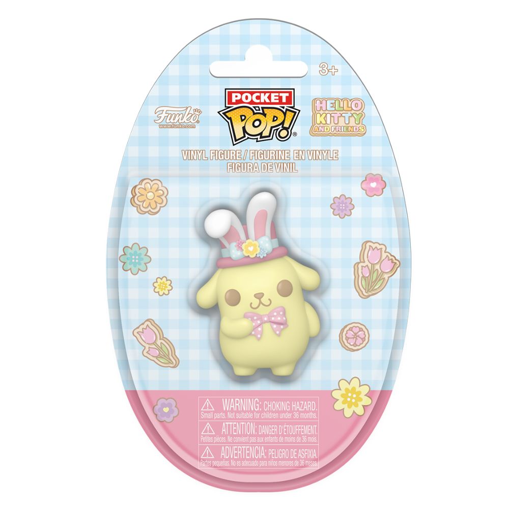 Hello Kitty & Friends - Pompompurin with Bunny Ears Pocket Pop! Vinyl