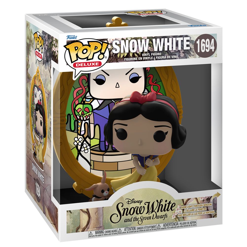 Snow White and the Seven Dwarfs - Snow White (Stained Glass) Pop! Deluxe