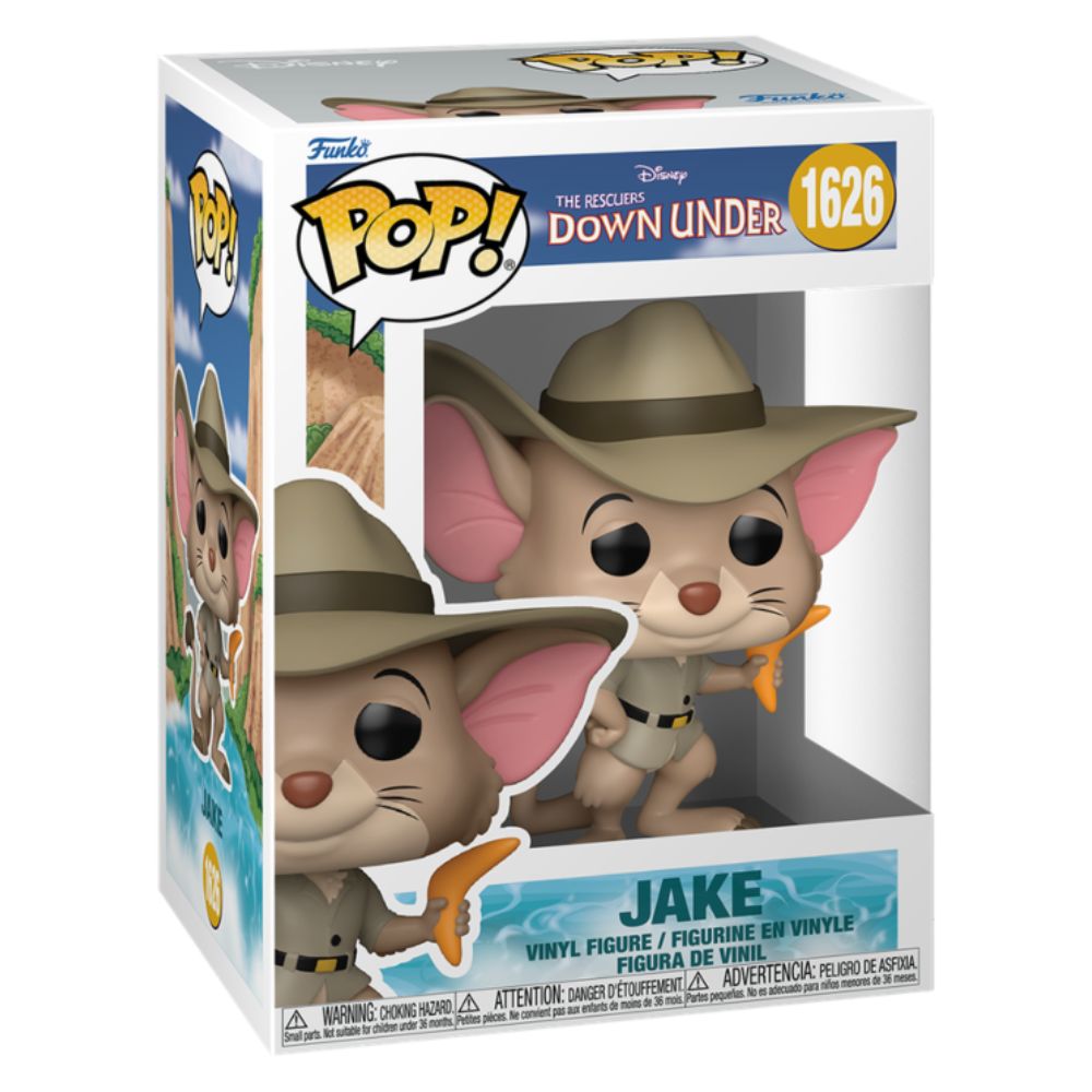 Jake Rescuers The Rescuers Down Under - Jake Pop! Vinyl – Gametraders Rouse Hill