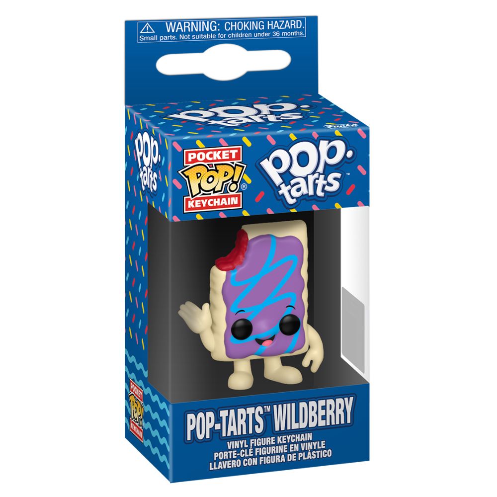 Ad Icons - Kellogg's Pop Tarts Wildberry Pocket Pop! Keychain