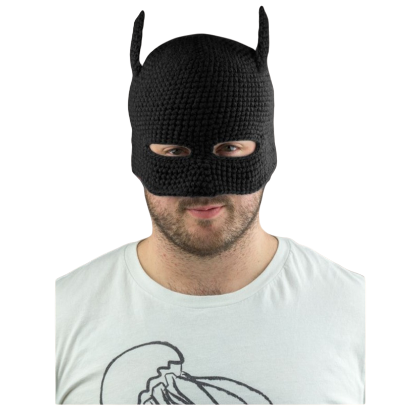 DC Comics - Batman Cowl Knit Beanie (Black)