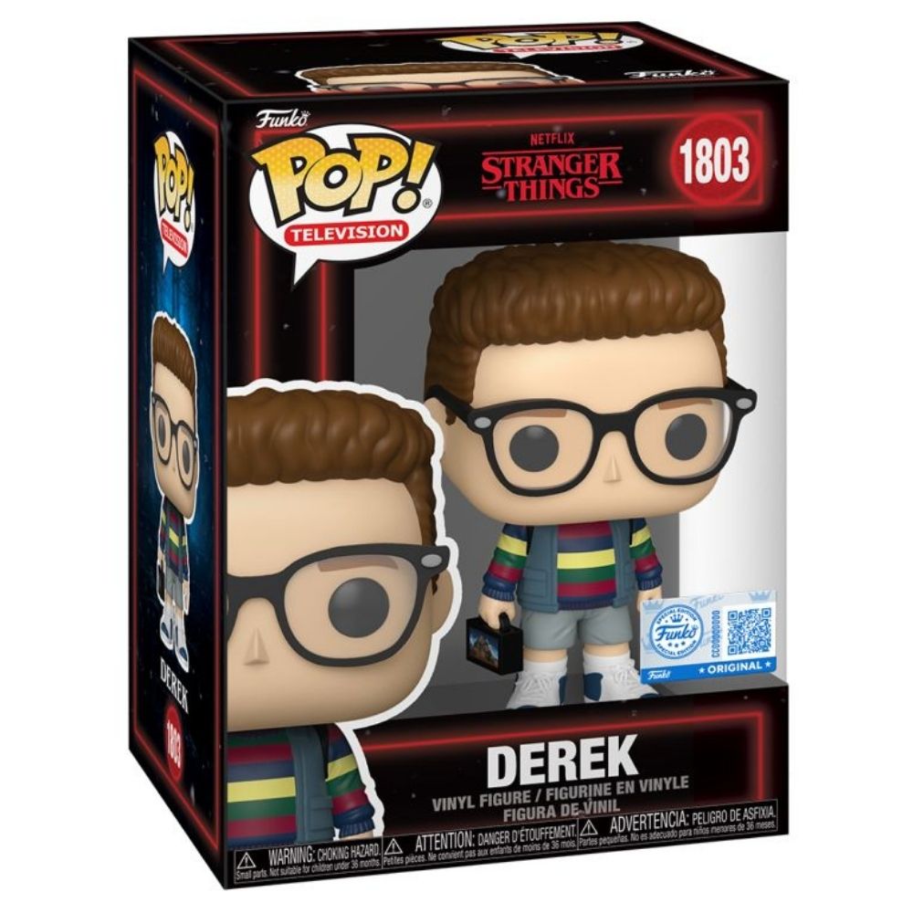 Stranger Things - Derek Turnbow (Season 5) US Exclusive Pop! Vinyl
